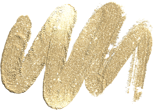 Gold Glitter Swatch