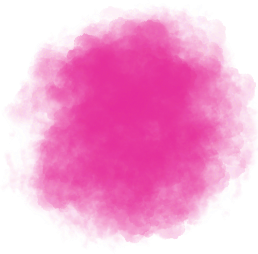 Pink Airbrush Blob